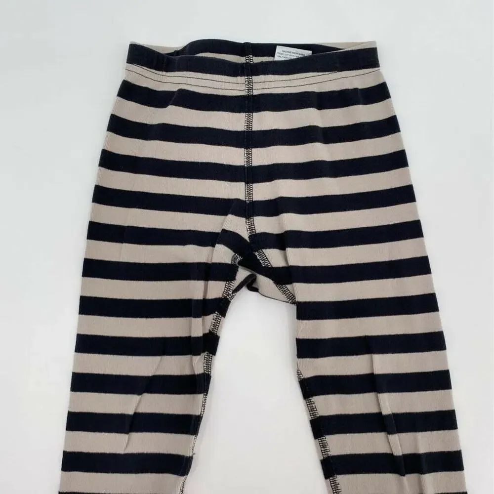 Star Wars Hanna Andersson Boys Pajama Pants Beige Black Striped Cotton 4 100 cm
